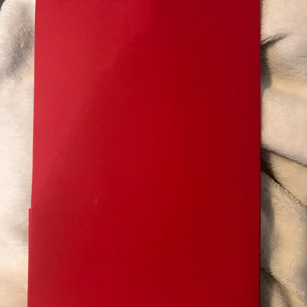 DISNEY EMBOSSED RED FOLDER- FROM DISNEY WORLD